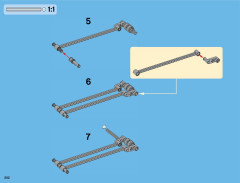 LEGO 42042 instructions page 202 – build guide
