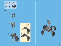 LEGO 42042 instructions page 213 – build guide