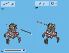 LEGO 42042 instructions page 222 – build guide