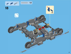 LEGO 42042 instructions page 37 – build guide