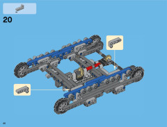 LEGO 42042 instructions page 40 – build guide