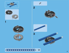 LEGO 42042 instructions page 43 – build guide