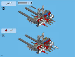 LEGO 42042 instructions page 70 – build guide