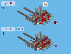 LEGO 42042 instructions page 72 – build guide