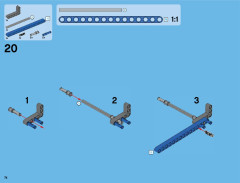 LEGO 42042 instructions page 74 – build guide