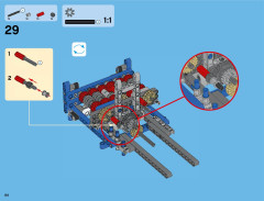 LEGO 42042 instructions page 84 – build guide