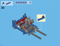 LEGO 42042 instructions page 88 – build guide