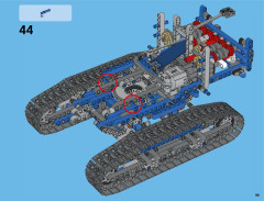 LEGO 42042 instructions page 99 – build guide