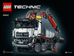 LEGO 42043 instructions page 1 – build guide