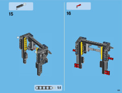 LEGO 42043 instructions page 109 – build guide
