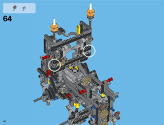 LEGO 42043 instructions page 112 – build guide