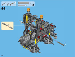LEGO 42043 instructions page 114 – build guide