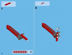 LEGO 42043 instructions page 122 – build guide
