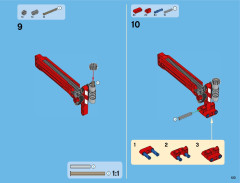 LEGO 42043 instructions page 123 – build guide