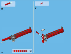 LEGO 42043 instructions page 128 – build guide