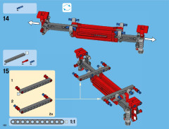 LEGO 42043 instructions page 132 – build guide