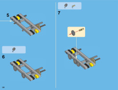 LEGO 42043 instructions page 136 – build guide