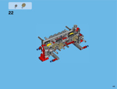 LEGO 42043 instructions page 143 – build guide