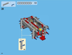LEGO 42043 instructions page 152 – build guide