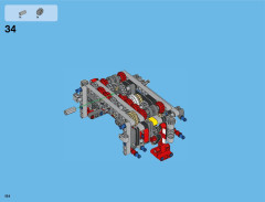 LEGO 42043 instructions page 154 – build guide