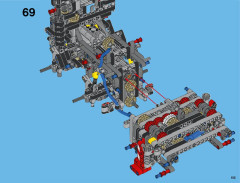 LEGO 42043 instructions page 155 – build guide