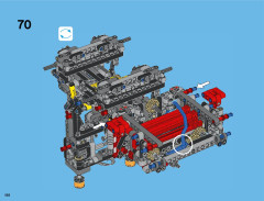 LEGO 42043 instructions page 156 – build guide