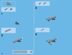 LEGO 42043 instructions page 158 – build guide