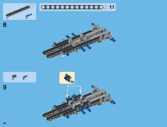 LEGO 42043 instructions page 162 – build guide