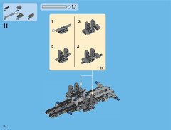 LEGO 42043 instructions page 164 – build guide