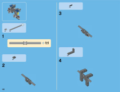 LEGO 42043 instructions page 166 – build guide
