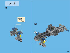 LEGO 42043 instructions page 169 – build guide