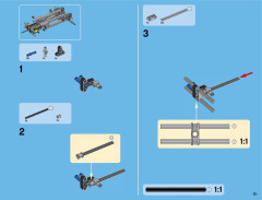 LEGO 42043 instructions page 171 – build guide