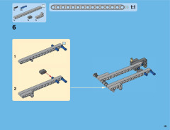 LEGO 42043 instructions page 181 – build guide