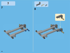 LEGO 42043 instructions page 182 – build guide
