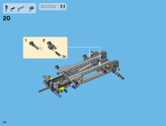 LEGO 42043 instructions page 186 – build guide
