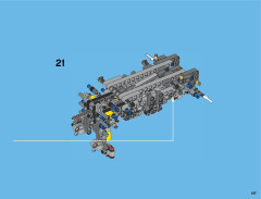LEGO 42043 instructions page 187 – build guide