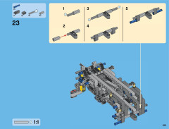 LEGO 42043 instructions page 189 – build guide