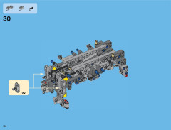 LEGO 42043 instructions page 196 – build guide