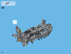 LEGO 42043 instructions page 200 – build guide