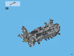 LEGO 42043 instructions page 201 – build guide