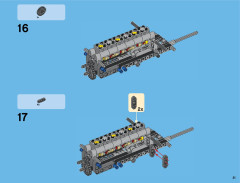 LEGO 42043 instructions page 21 – build guide
