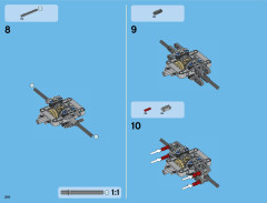 LEGO 42043 instructions page 210 – build guide
