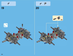 LEGO 42043 instructions page 214 – build guide