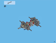 LEGO 42043 instructions page 215 – build guide