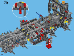 LEGO 42043 instructions page 230 – build guide