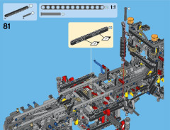 LEGO 42043 instructions page 232 – build guide
