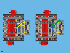 LEGO 42043 instructions page 234 – build guide
