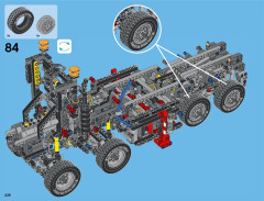 LEGO 42043 instructions page 236 – build guide