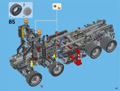 LEGO 42043 instructions page 237 – build guide