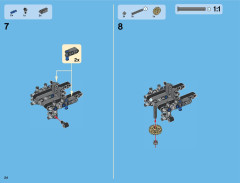 LEGO 42043 instructions page 24 – build guide